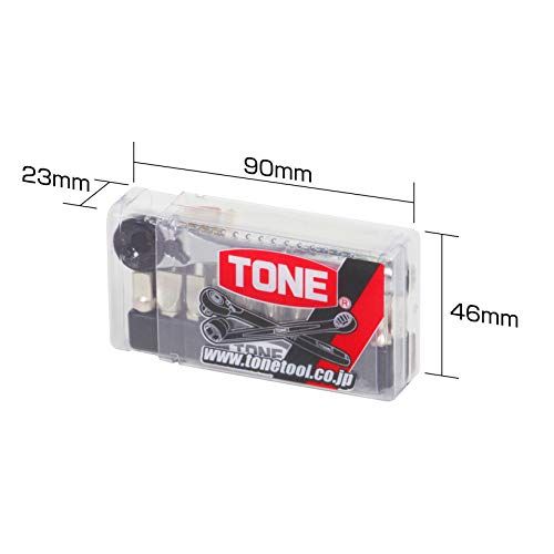 トネ(TONE) ビットラチェットセット BRS20C ビット差込 &6.35mm(1/4