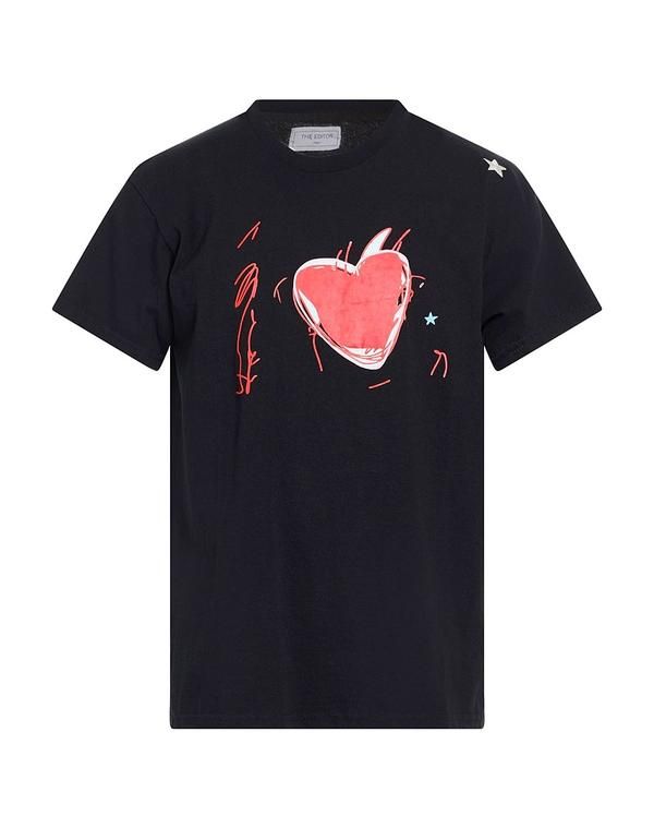 エディター メンズ トップス Tシャツ THEDITOR Black ブラック