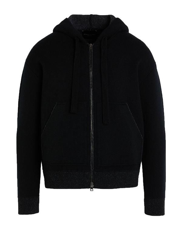 ロベルトコリーナ メンズ アウター カーディガン ファスナー付きニット ROBERTO COLLINA Black ブラック 27,820円