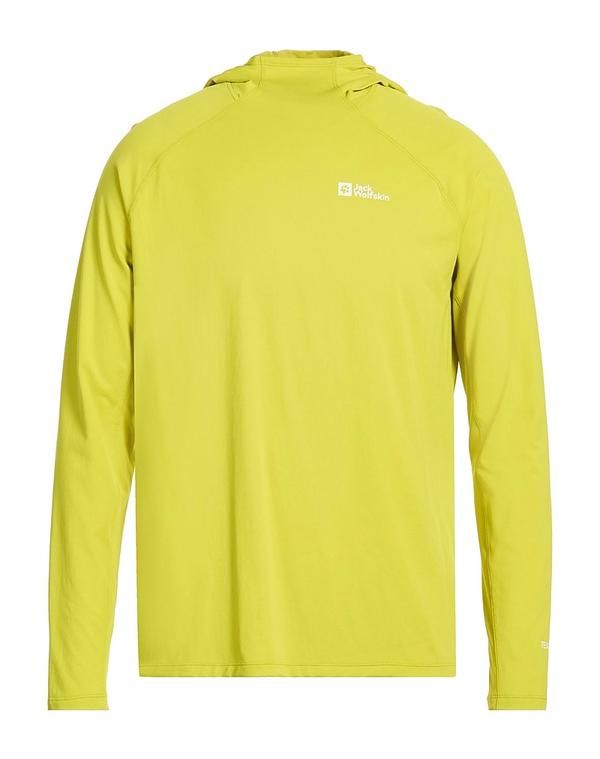 ジャックウルフスキン メンズ トップス Tシャツ JACK WOLFSKIN Lime Green ライム