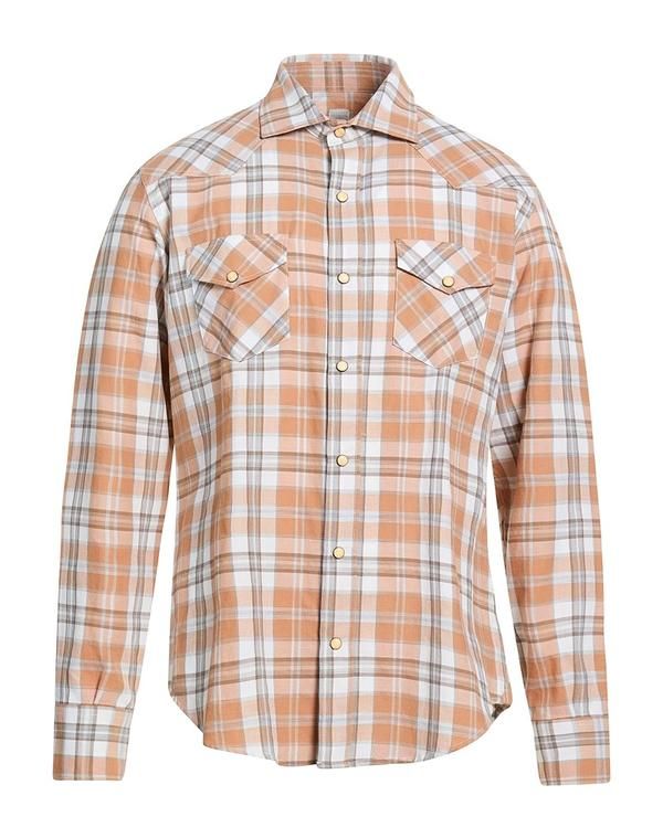 イレブンティ メンズ トップス シャツ ELEVENTY Brown ブラウン