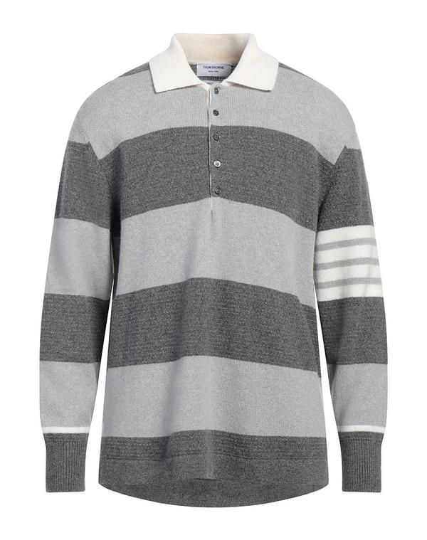トムブラウン メンズ トップス シャツ プルオーバー THOM BROWNE Gray グレー