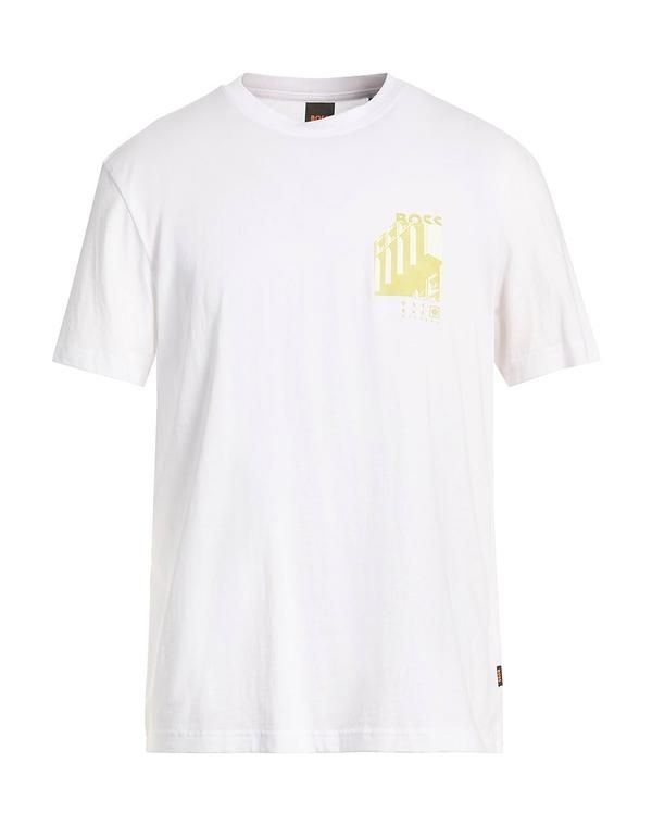 ボス メンズ トップス Tシャツ BOSS White ホワイト