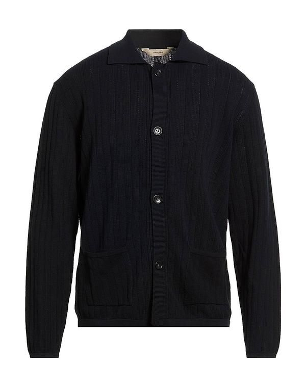 パオローニ メンズ アウター カーディガン PAOLONI Midnight Blue ブルー