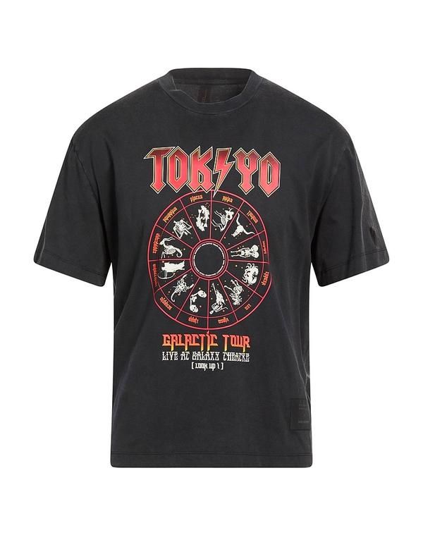 ニールバレット メンズ トップス Tシャツ NEIL BARRETT Charcoal チャコール