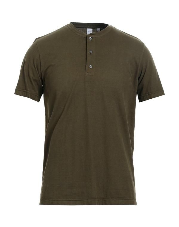アスペジ メンズ トップス Tシャツ ASPESI Military Green グリーン