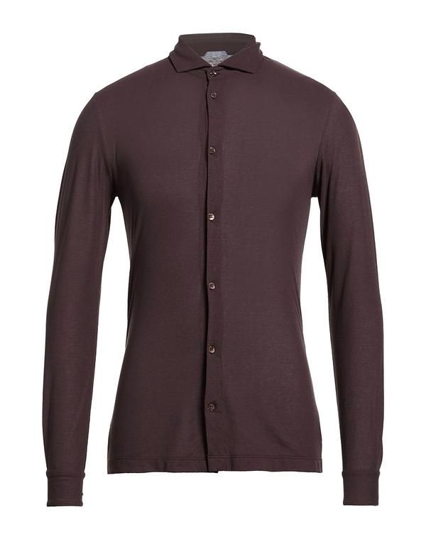 ザノーネ メンズ トップス シャツ ZANONE Chocolate Brown ブラウン