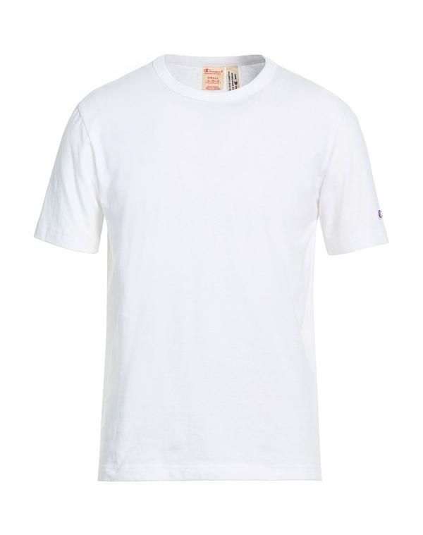 チャンピオン メンズ トップス Tシャツ CHAMPION White ホワイト