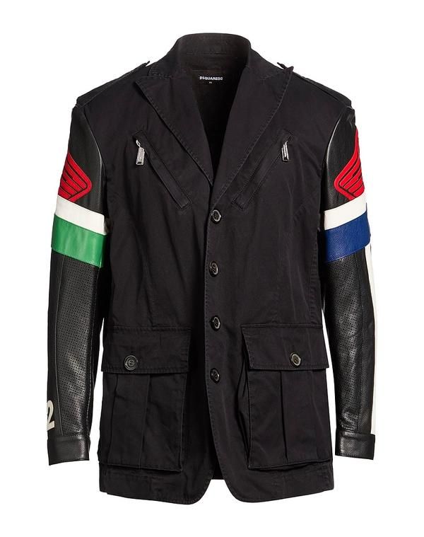 ディースクエアード メンズ アウター ジャケット・ブルゾン DSQUARED2 Black ブラック