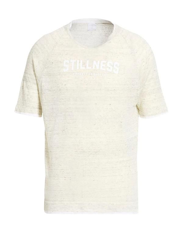 イレブンティ メンズ トップス Tシャツ ELEVENTY Ivory アイボリー