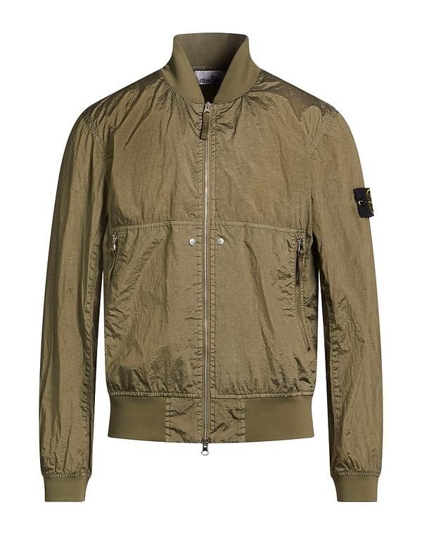 ストーンアイランド メンズ アウター ジャケット・ブルゾン ボンバージャケット STONE ISLAND Military Green グリーン