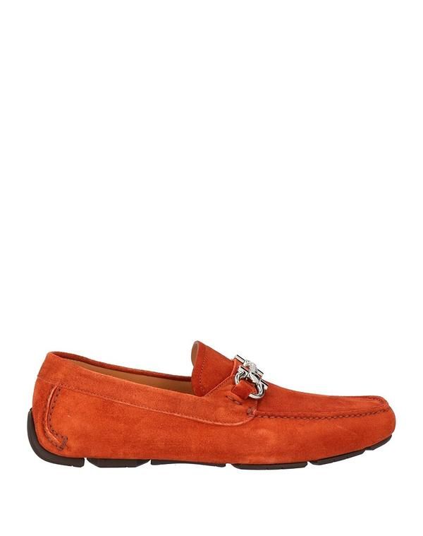 フェラガモ メンズ シューズ スリッポン・ローファー モカシン FERRAGAMO Reddish Brown ブラウン