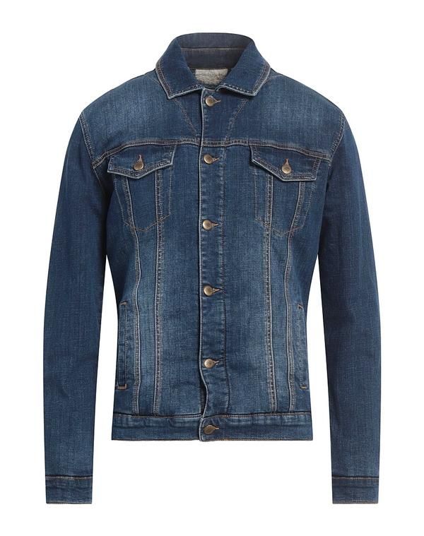 アティピコ メンズ アウター ジャケット・ブルゾン デニムブルゾン ATPCO Blue ブルー