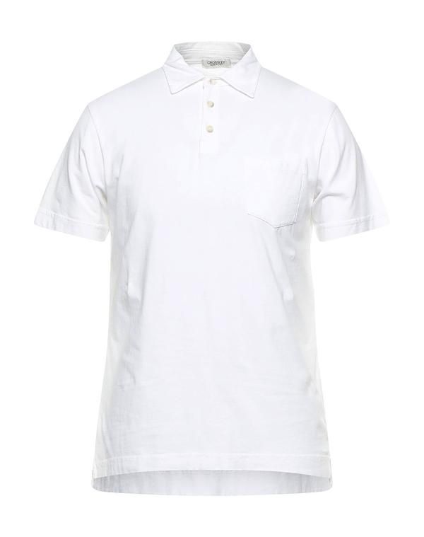 クロスリー メンズ トップス ポロシャツ CROSSLEY White ホワイト