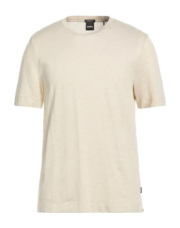 ボス メンズ トップス Tシャツ BOSS T Beige ベージュ