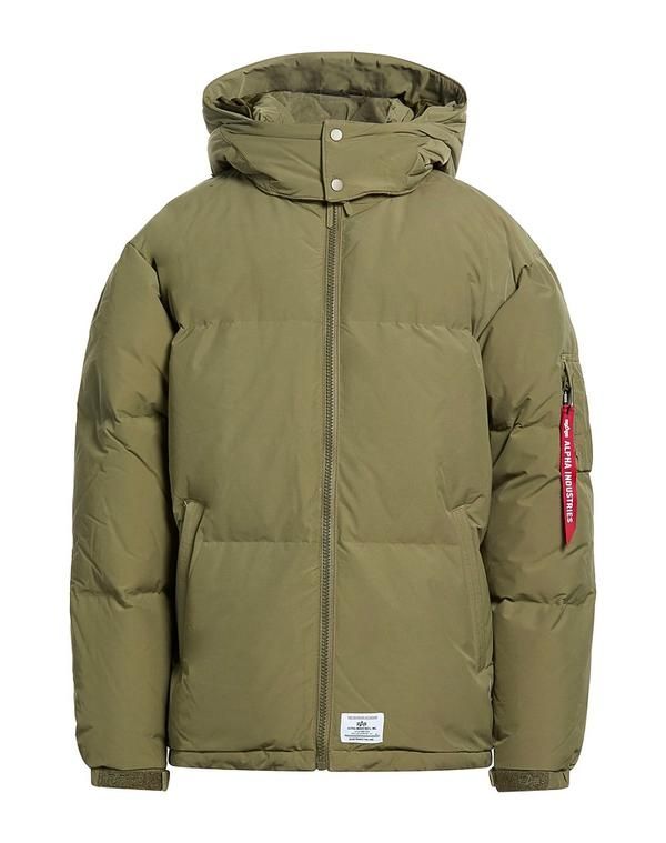 アルファインダストリーズ メンズ アウター ジャケット・ブルゾン パファージャケット ALPHA INDUSTRIES Military Green グリーン