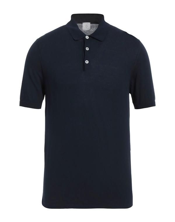 イレブンティ メンズ トップス ポロシャツ ELEVENTY Midnight Blue ブルー
