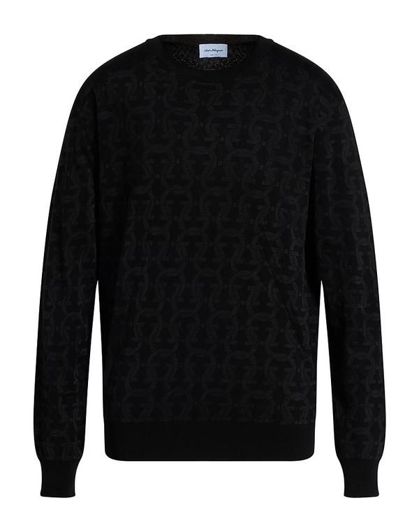フェラガモ メンズ トップス シャツ プルオーバー FERRAGAMO Black ブラック