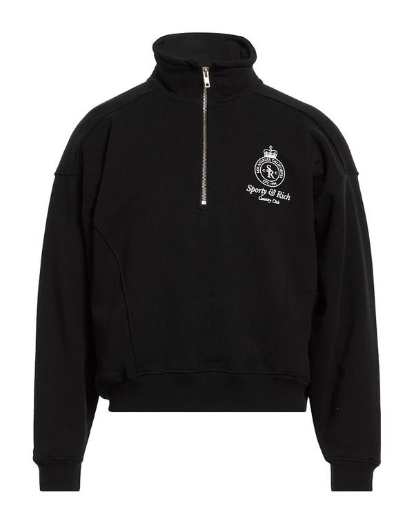 スポーティ アンド リッチ メンズ アウター パーカー・スウェット SPORTY RICH Black ブラック