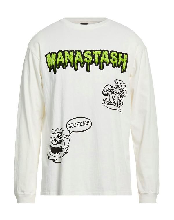 マナスタッシュ メンズ トップス Tシャツ MANASTASH Off White オフホワイト