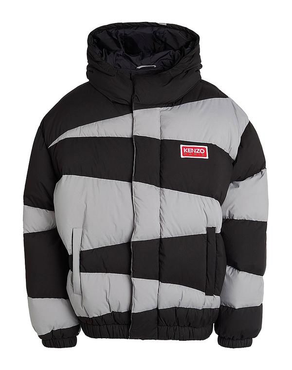 ケンゾー メンズ アウター ジャケット・ブルゾン パファージャケット KENZO Gray グレー