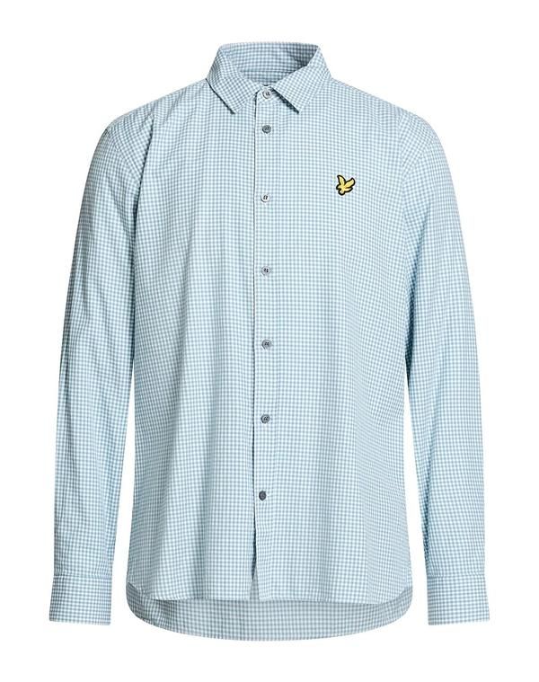ライルアンドスコット メンズ トップス シャツ LYLE SCOTT Light Blue ブルー