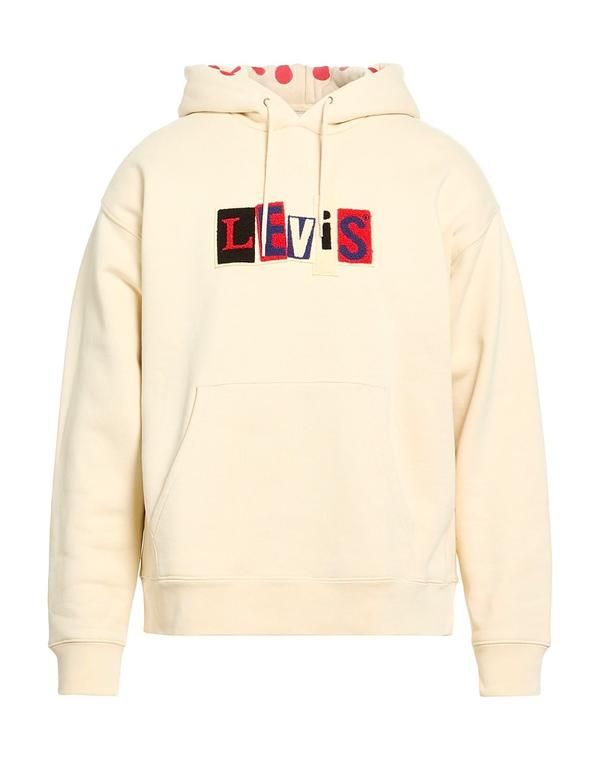 リーバイス メンズ アウター パーカー・スウェット LEVIS Beige ベージュ