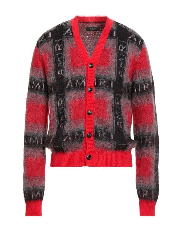 アミリ メンズ アウター カーディガン AMIRI Red レッド
