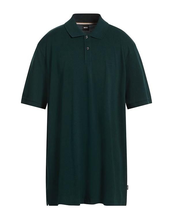 ボス メンズ トップス ポロシャツ BOSS Dark Green グリーン