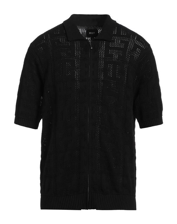 ハフ メンズ アウター カーディガン HUF Black ブラック