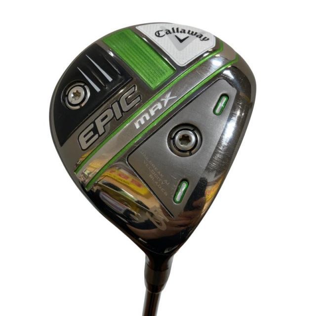 【中古】 キャロウェイ EPIC MAX 5W フェアウェイウッド FW 純正特注シャフト (フレックスR) メンズ 男性用 右利き 右用 Cランク ゴルフクラブ