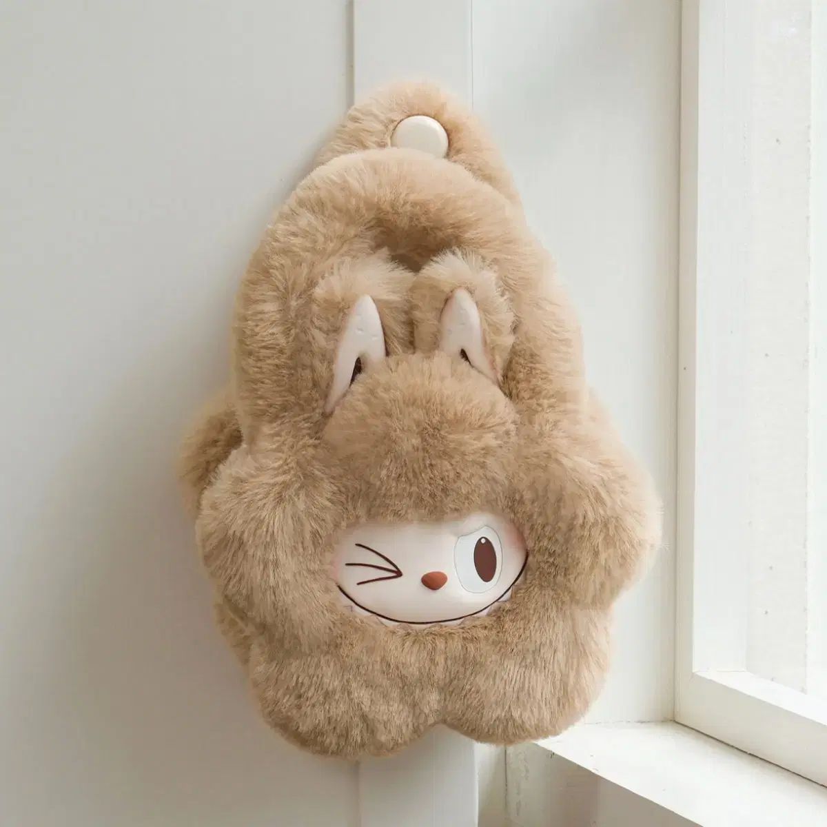 正規品/未開封 POP MART ラブブ Classic シリーズ PLUSH フラワー バッグ ブラウン