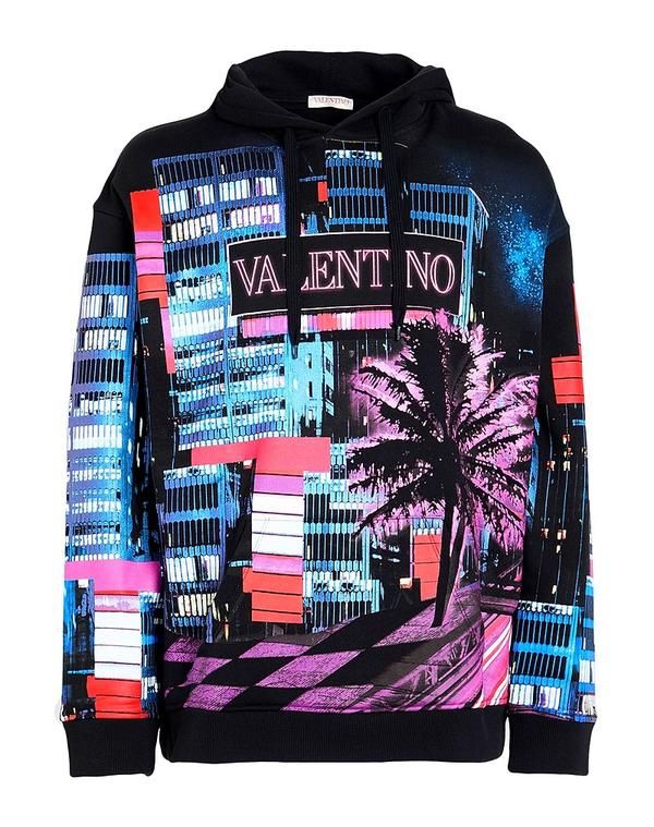 ヴァレンティノ メンズ アウター パーカー・スウェット VALENTINO GARAVANI Black ブラック