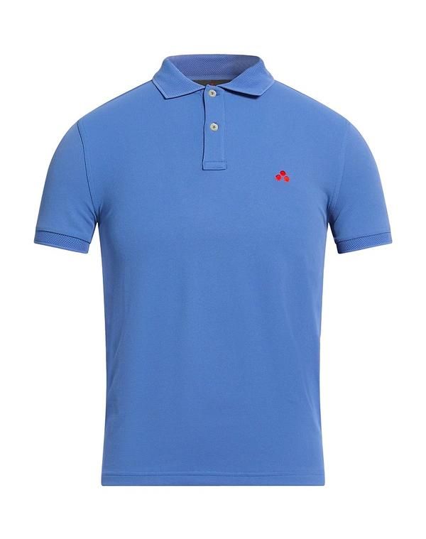 ピューテリー メンズ トップス ポロシャツ PEUTEREY Azure Blue ブルー