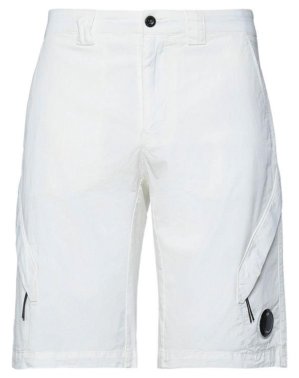 シーピーカンパニー メンズ ボトムス ハーフパンツ・ショーツ ショートパンツバミューダパンツ CP COMPANY White ホワイト