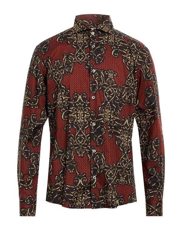 グレイ ダニエレ アレッサンドリー二 メンズ トップス シャツ GREY DANIELE ALESSANDRINI Red レッド