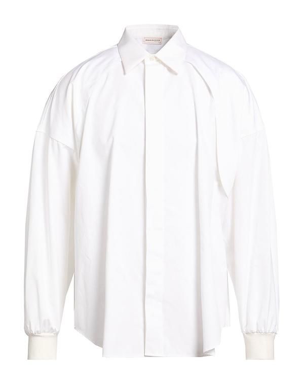 マックイーン メンズ トップス シャツ MCQUEEN White ホワイト