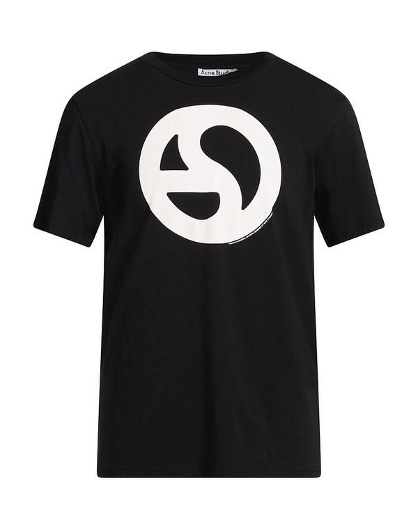 アクネ ストゥディオズ メンズ トップス Tシャツ ACNE STUDIOS Black ブラック