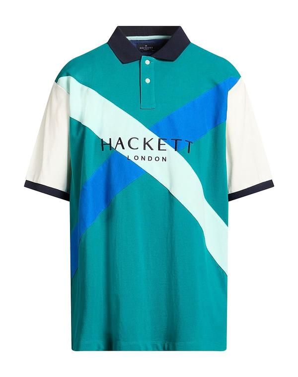 ハケット メンズ トップス ポロシャツ HACKETT Green グリーン