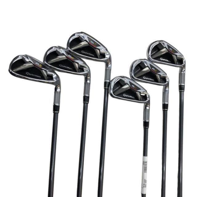 【中古】 テーラーメイド M2 6S アイアンセット IR TM7-216 (フレックスR) メンズ 男性用 右利き 右用 Cランク ゴルフクラブ