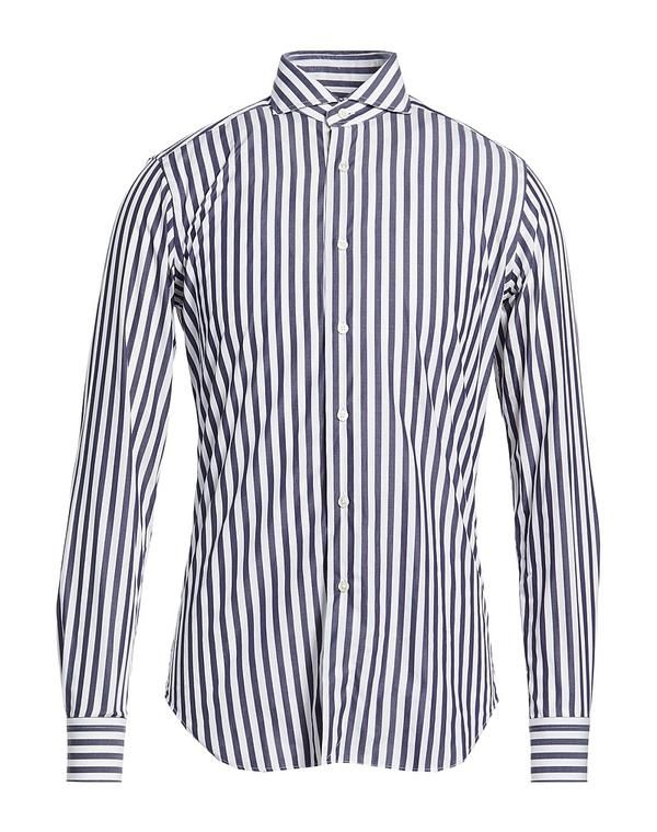 ザカス メンズ トップス シャツ XACUS Navy ネイビー