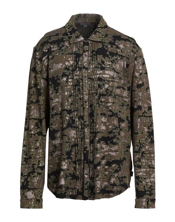 ジョンバルベイトス メンズ トップス シャツ JOHN VARVATOS Khaki カーキ
