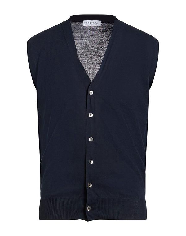 ベルウッド メンズ アウター カーディガン BELLWOOD Midnight Blue ブルー