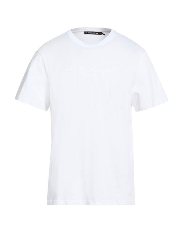 カール ラガーフェルド メンズ トップス Tシャツ KARLAGERFELD White ホワイト