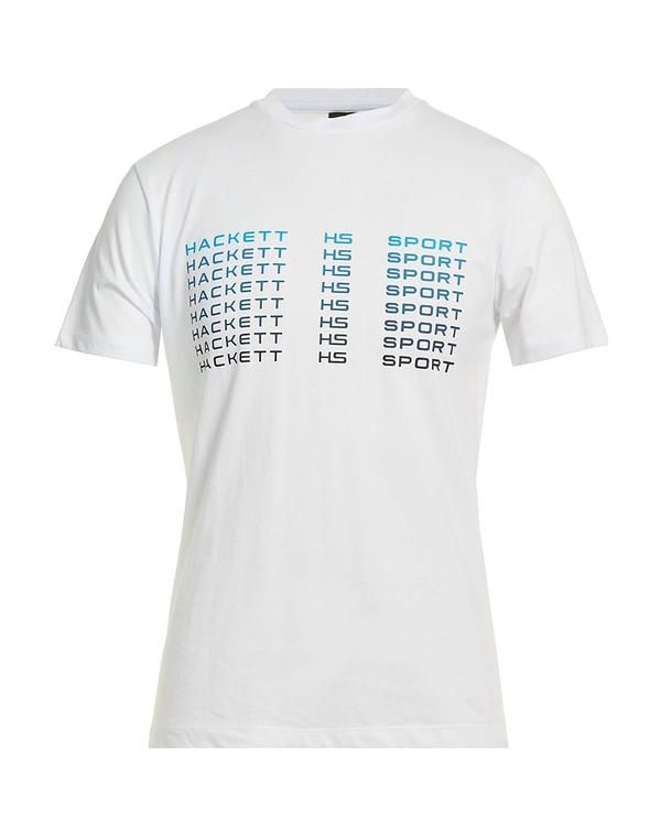ハケット メンズ トップス Tシャツ HACKETT White ホワイト