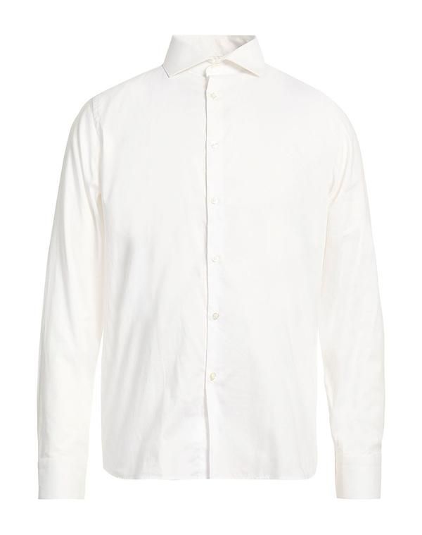 パオローニ メンズ トップス シャツ PAOLONI White ホワイト