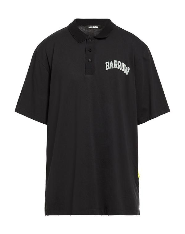 バロー メンズ トップス ポロシャツ BARROW Black ブラック