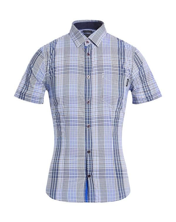 ゲス メンズ トップス シャツ GUESS Blue ブルー