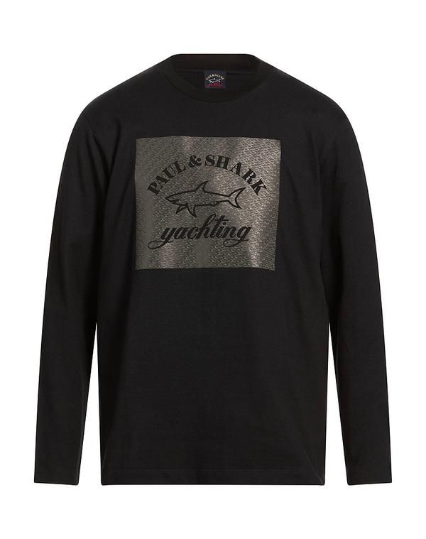 ポールアンドシャーク メンズ トップス Tシャツ PAUL SHARK Black ブラック