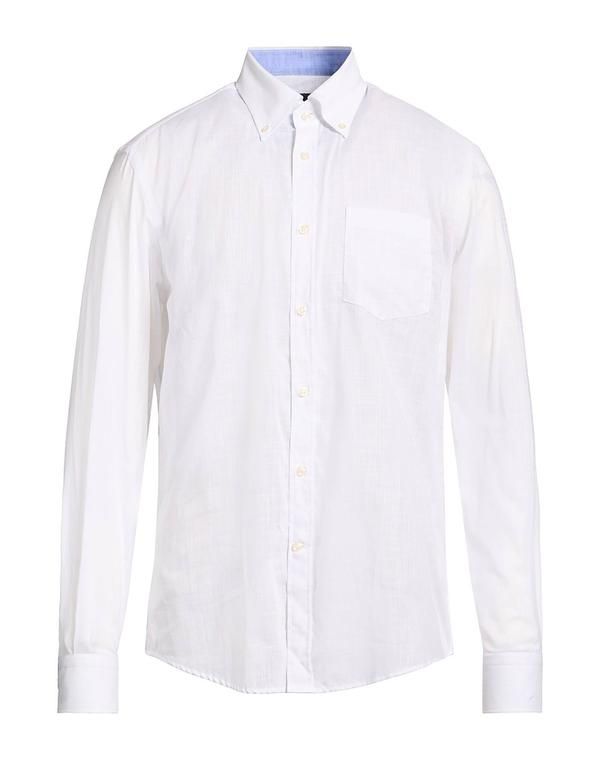 ポールアンドシャーク メンズ トップス シャツ PAUL SHARK White ホワイト